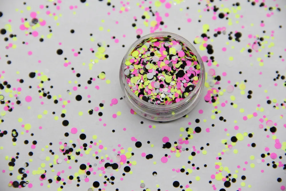 

RI321-329 Mix size Mix Colors round dot shape for Nail Art and DIY supplies