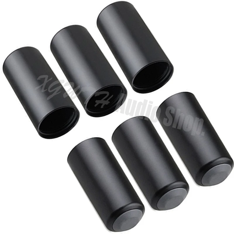 6PCS Battery Covers Mic Screw on Cap Cup Cover Handheld Microphone for Shure Wireless Microphone System PGX24 SLX24 SM 58 PGX2