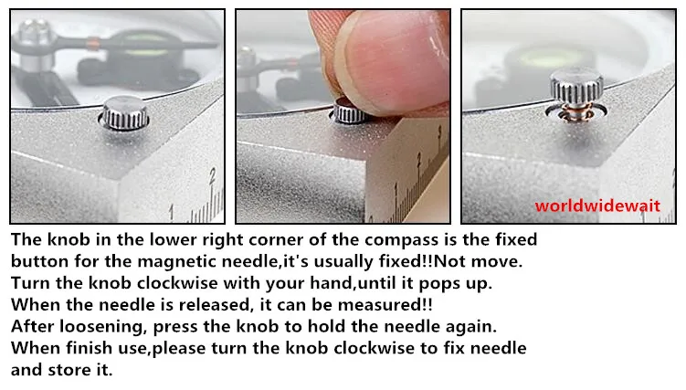 Geologic Compass DQL-2A Teodolit ze stopu aluminium Professional Surveying