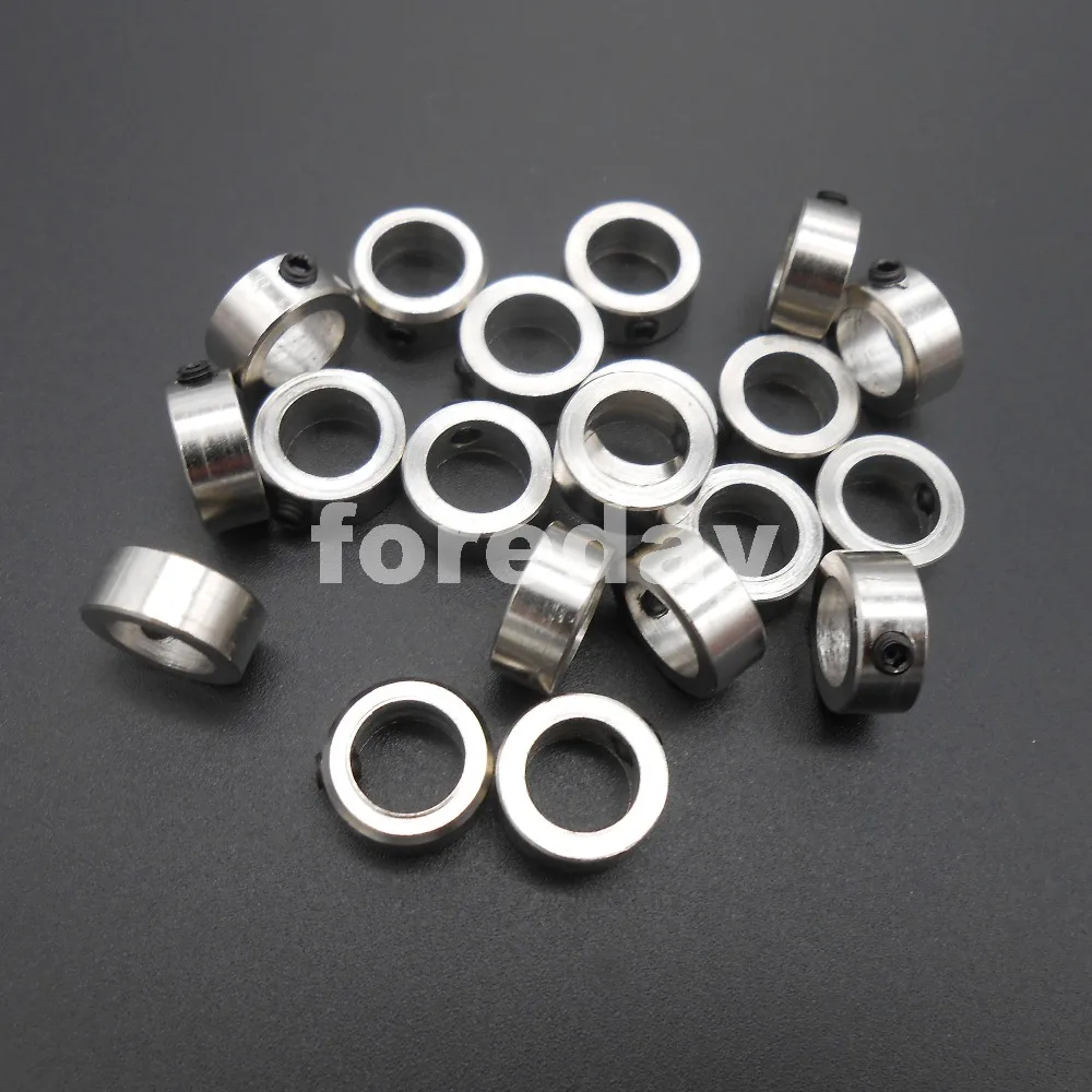 100PCS 8MM Metal Bushing Axle Sleeve Stainless Steel Shaft Sleeve Specifications DIY 8MM 100PCS/LOT With Screw * FD070 X100