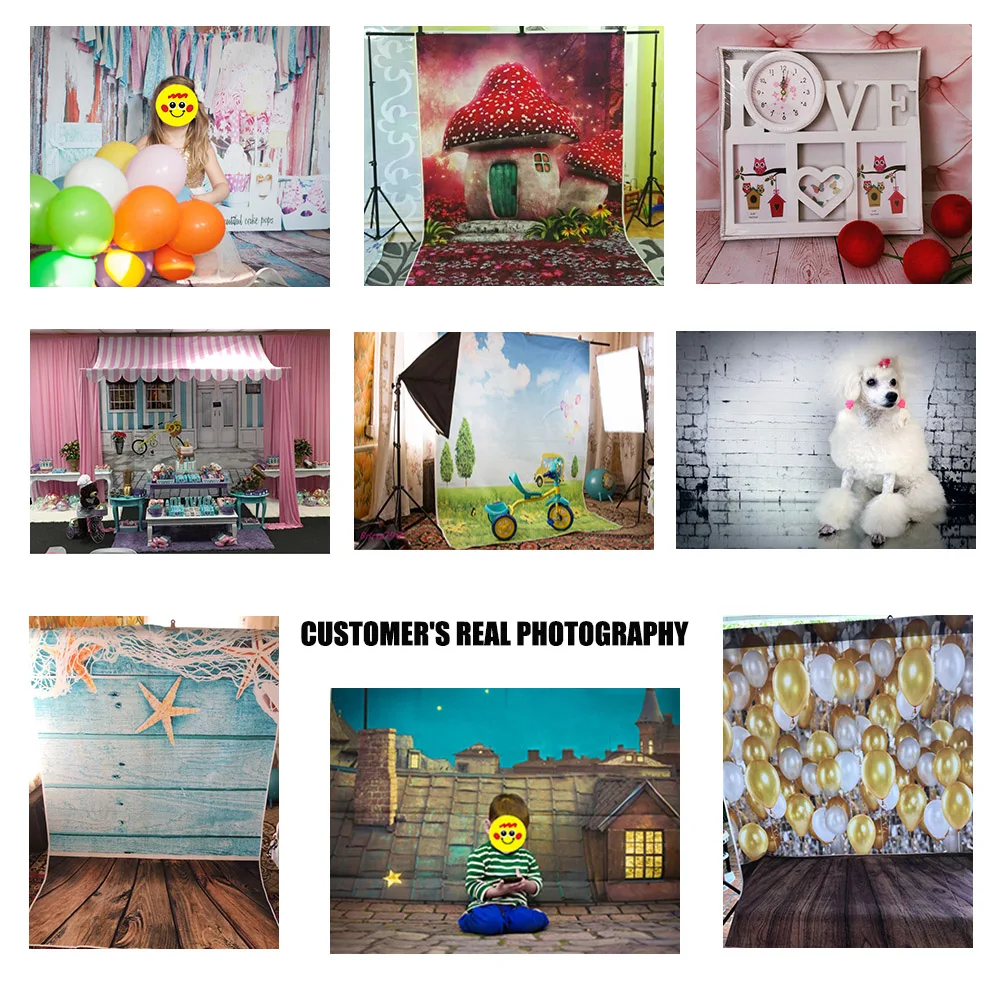 الأطفال الطفل عيد ميلاد حزب أسود أبيض المشارب خلفيات للتصوير الفوتوغرافي للصور استوديو التصوير الفينيل الخلفيات Photophone