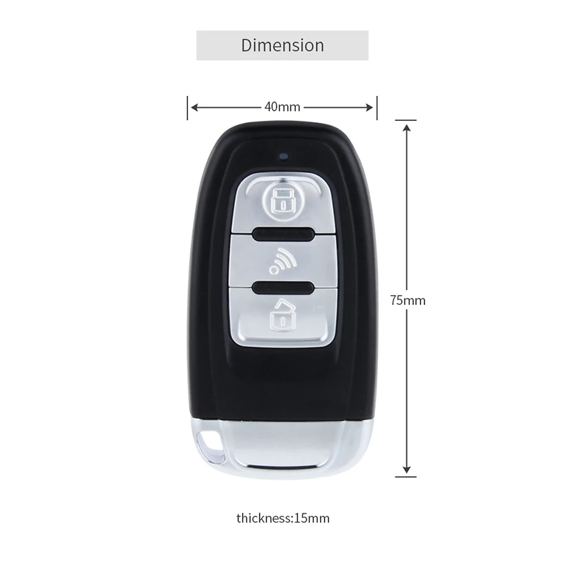 EASYGUARD pulsante di ec003-ns avviare avviamento motore remoto allarme Shock avviso chiusura centralizzata ingresso passivo senza chiave