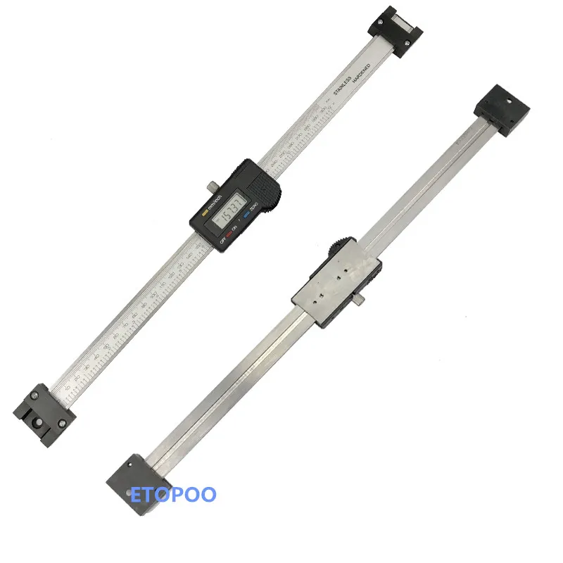 0-150mm 200mm 300mm Digital Horizontal Scale Units Horizontal Electronic Scale Unit LCD Display Inch/MM Machinist Tools