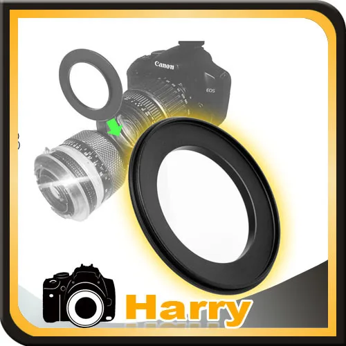 HOT Sale Male 52mm-72mm Macro Reverse Ring for 52 to 72 mm lens Mount