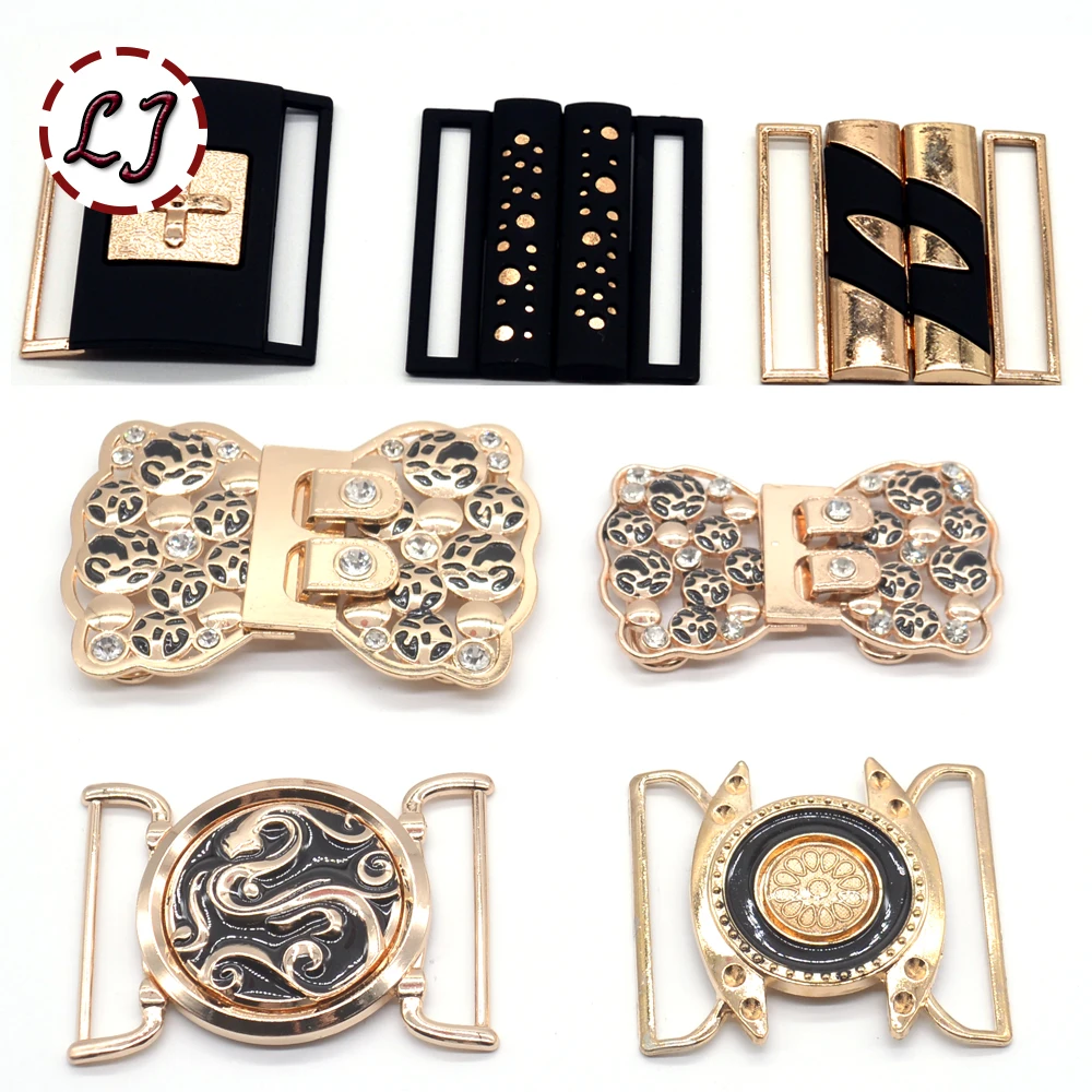 

New fashion women 50mm gold silver black cilp square metal belt buckles crafts decoration Buckles DIY garment sew accessories