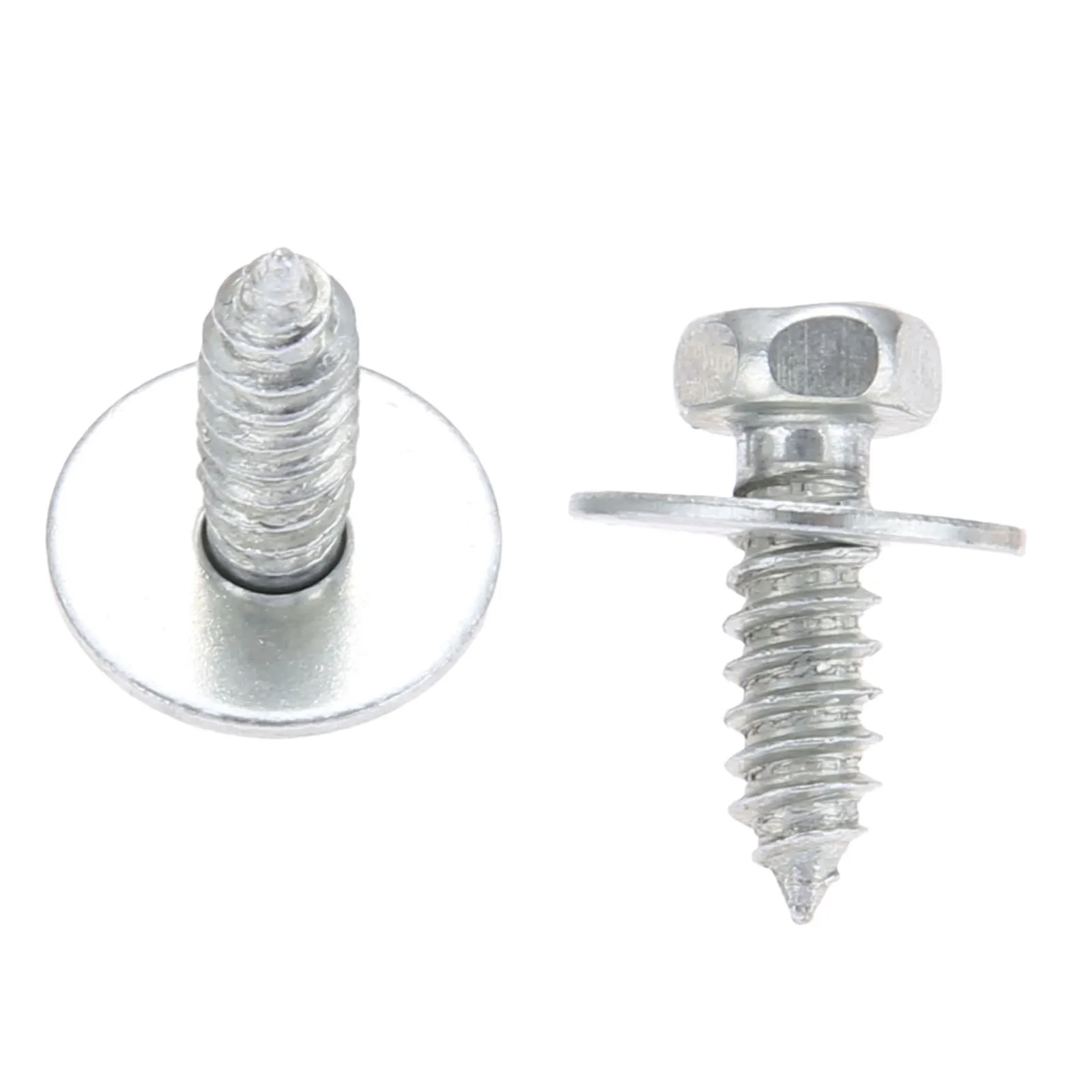Yetaha 20Pcs Car Body Tapping Screw Rivet Interior Trim Panel Hex Bolts Universal Car Fender Fastener Rivets