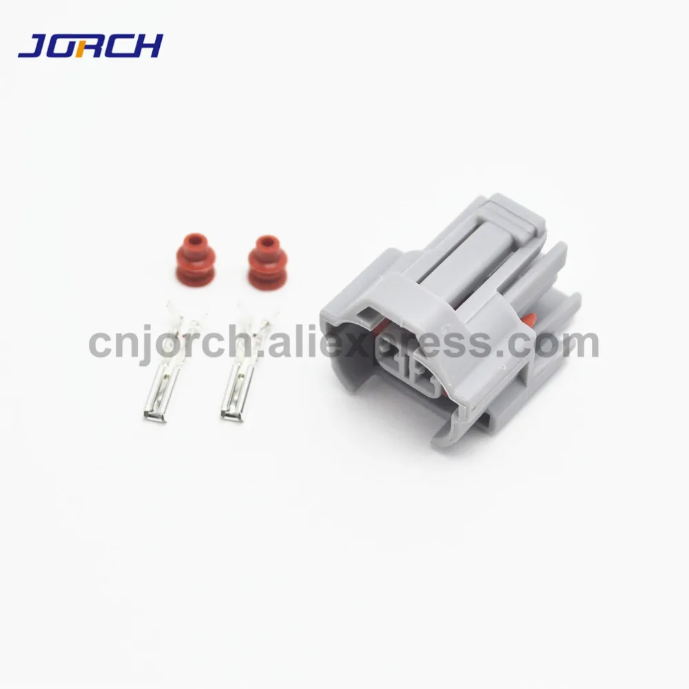 100Sets 2 Pin Nippon Female Fuel Injector Connector Female Connector for Subaru 6189-0060