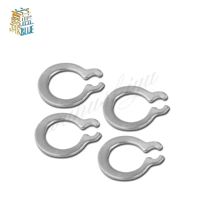 50Pcs 3mm 4mm 5mm 6mm 8mm GB894 rondella tipo zucca anello elastico in acciaio inossidabile tipo C anello elastico esterno anello elastico