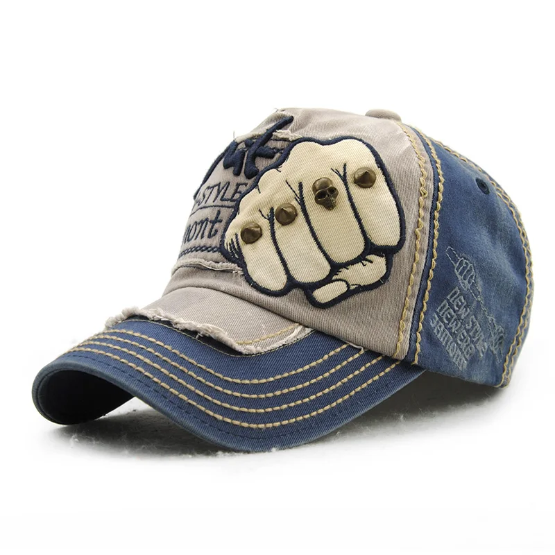 JAMONT wholesale fashion baseball cap men's Snapback brand hat ladies cotton hat fist pattern unisex leisure hat Gorras