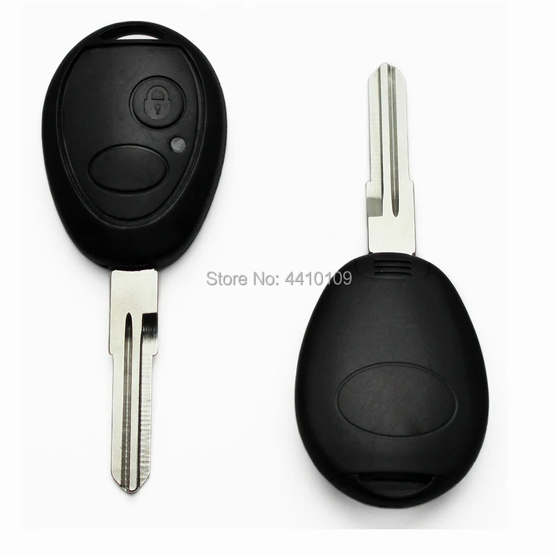 

Remote Car Key Shell Blank Fob Key Case Cover For Land Rover Discovery 2 TD4 TD5 75 Uncut Blade With Logo Free Shipping