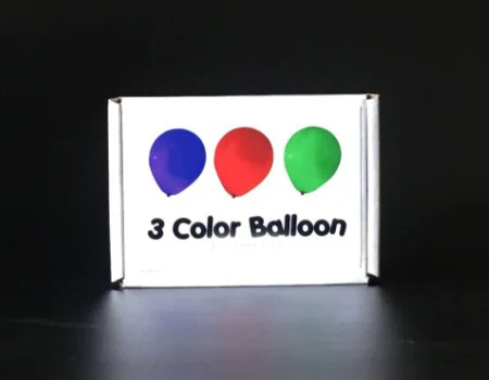 

3 Color Balloon Remote Control Magic Tricks Color Change Balloon Magia Magician Stage Illusions Gimmick Props Mentalism Fun