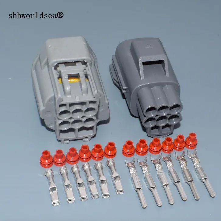 

Shhworldsea 6 pin car female male of 7283-5553-10 auto waterproof housing plug wiring connector car wire plug 7282-5553-10