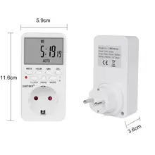 Digital Timer Socket 220V EU UK BR #5