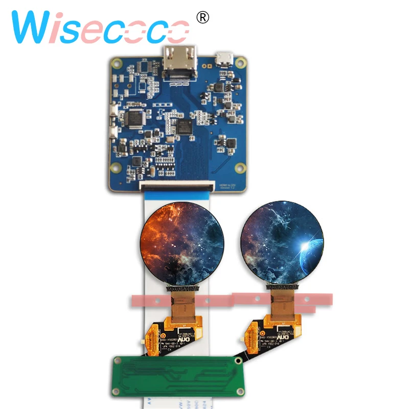 

1.39 inch round amoled display screen 400*400 mipi Controller board for diy project