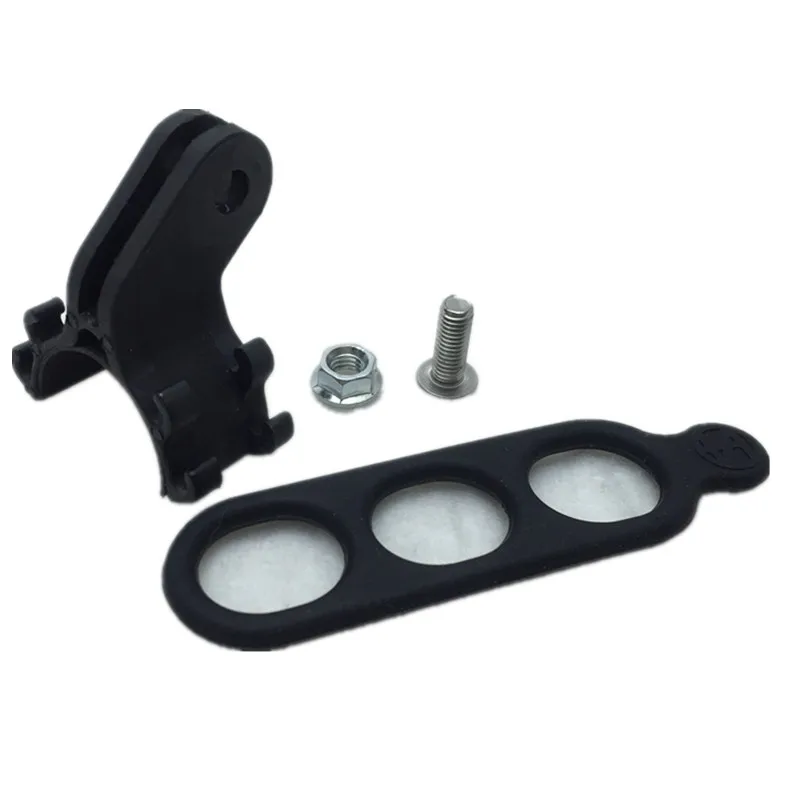 DIY Seatpost Road Bike Triathlon Racing Number Plate Mount Holder Vittel Plate Card Bracket for Round Aero O V Seatpost
