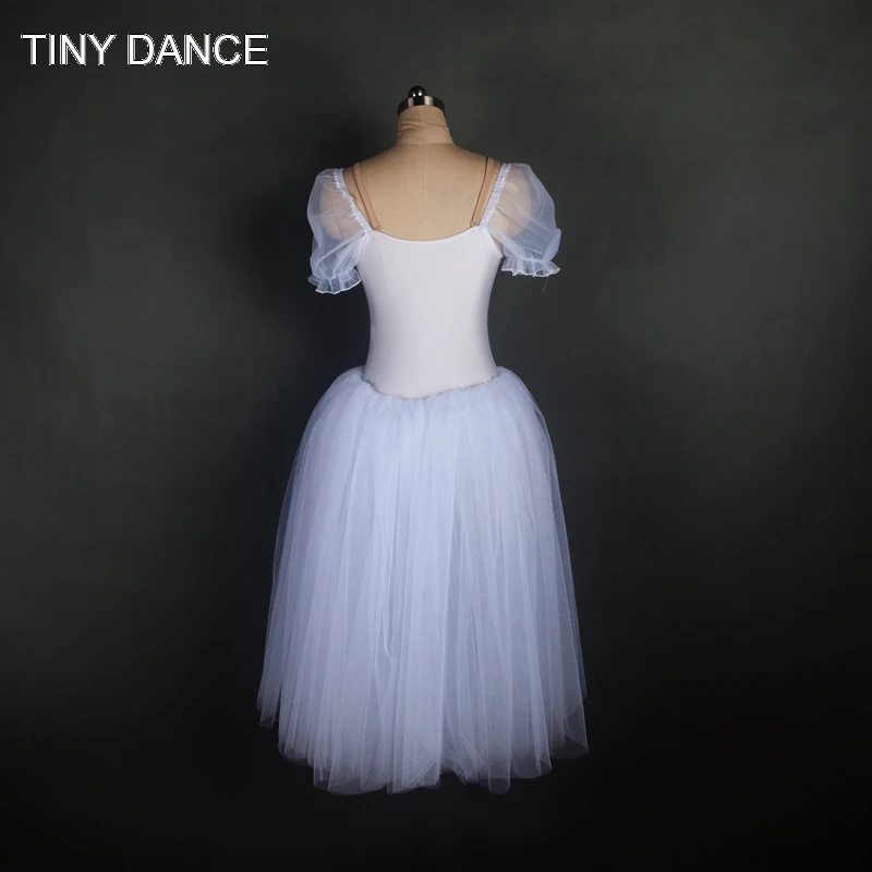 Top Selling Child and Adult Swan White Romantic Style Long Tutu Ballet Dance Costume Ballerina Dress 18034