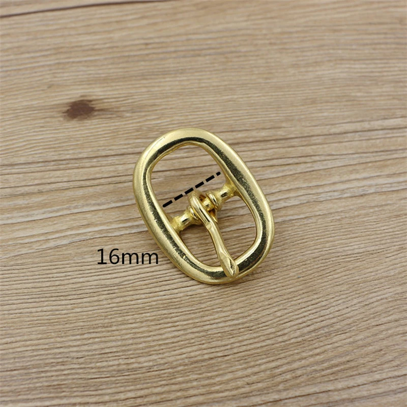 solid brass tri glide design leather craft hardware metal bag belt buckle 3pcs/lot