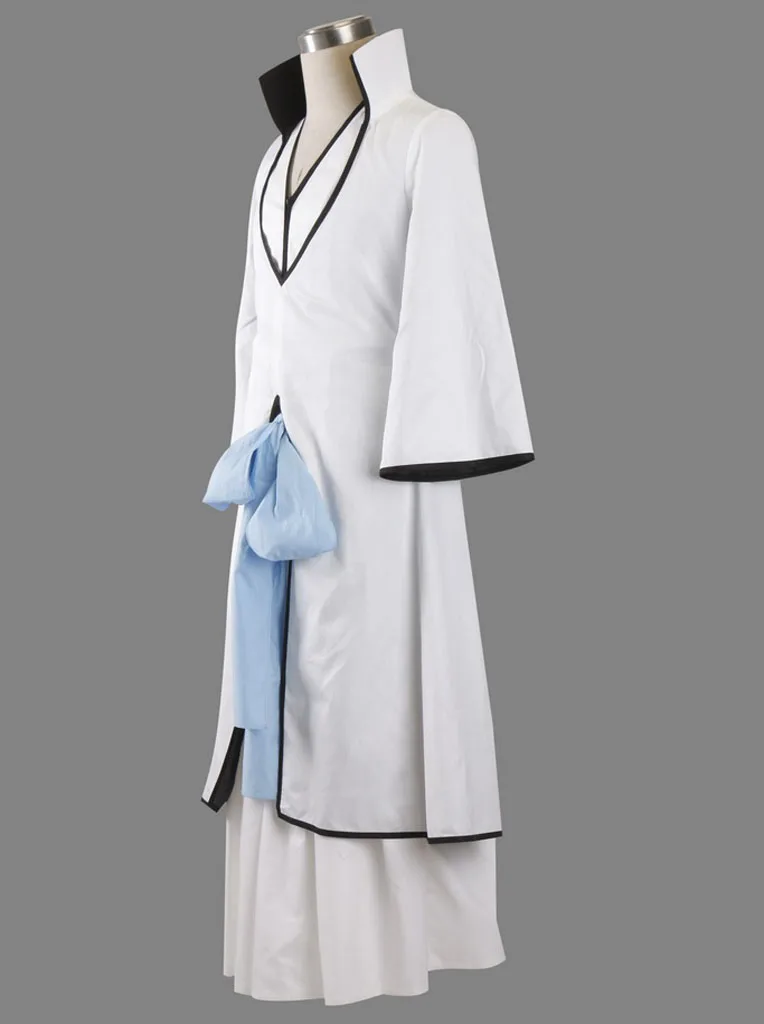 Unisex Anime Cos Gin Ichimaru Hueco Mundo Kimono Cosplay Costume Custom Size