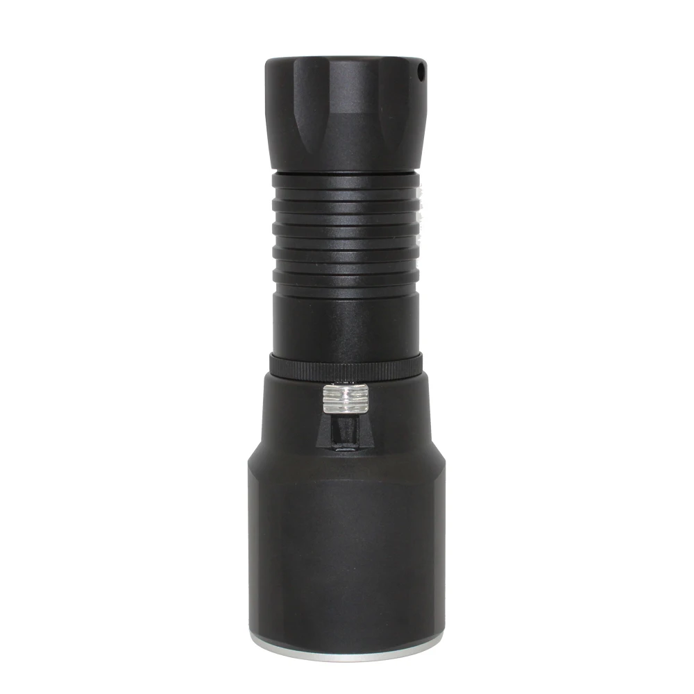 Underwater 100M Scuba Waterproof Diving Flashlight XM-L2 LED White Light Power by 32650 Battery