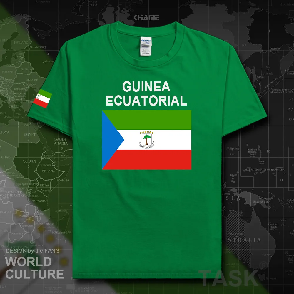 Equatorial Guinea Ecuatorial GQ GNQ Guinean Equatoguinean men t shirt 2019 jerseys nation team cotton t-shirt fitness tees 02