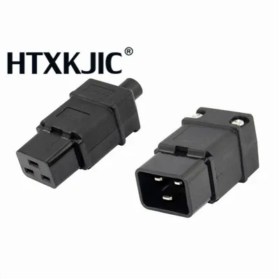 

Rewirable PDU UPS 16A 250VAC IEC 320 C 19 plug, IEC C19 DIY plug, IEC 320 C19 connector IEC C19 female Plug 16A Connector C20