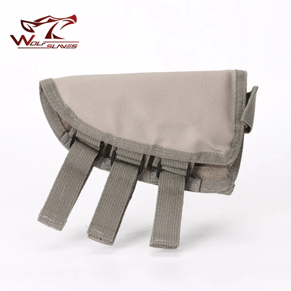 MOLLE-Paintball Fucile Custodia Tattica Giocattolo Pistola Guancia Pad Borse Kit Parti Airsoft Munizioni Borsa degli attrezzi Accessorio da caccia