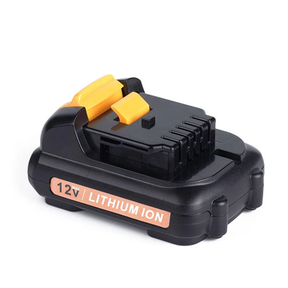 12v 2000 mAh Lithim-Ion Replacement  Power Tools Battery for Dewalt Max DCB120 DCB121 DCB127