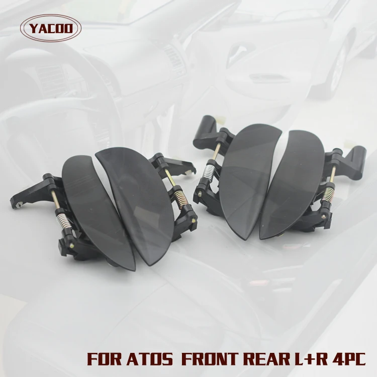 4PCS A CAR SET  EXTERIOR  DOOR HANDLE FOR HYUNDAI ATOS