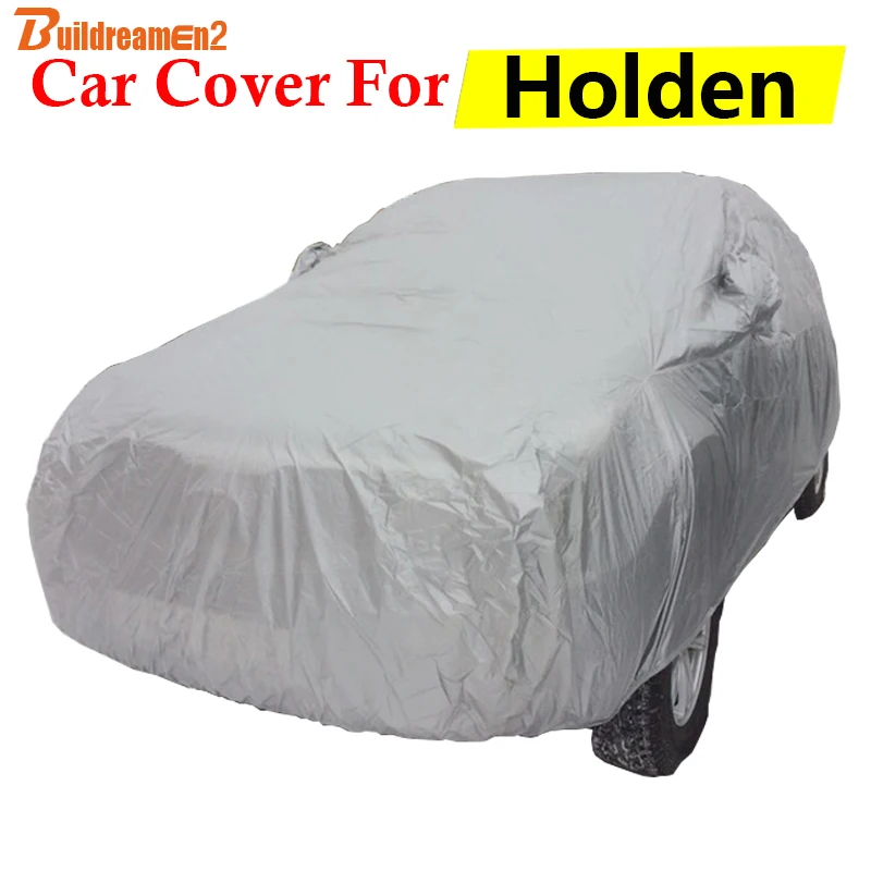 Buildreamen2 Car Cover Anti-UV Sun Shade Rain Snow Scratch Resistant Auto Cover For Holden Barina Calais Caprice Statesman Ute