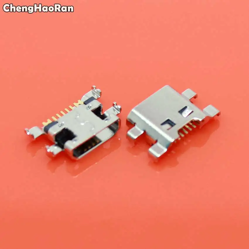 ChengHaoRan 10 Buah Micro USB Pengisi Daya Konektor Port Dock untuk LG G2 Mini D618 D620 F240 F240S Pcb Soket Jack USB Mini