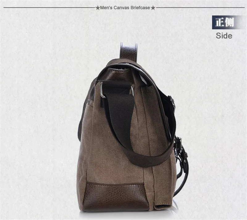 Fashion Military Canvas Men shoulder bag crossbody Bag Men messenger bag male Sling Bag Tote Handbag