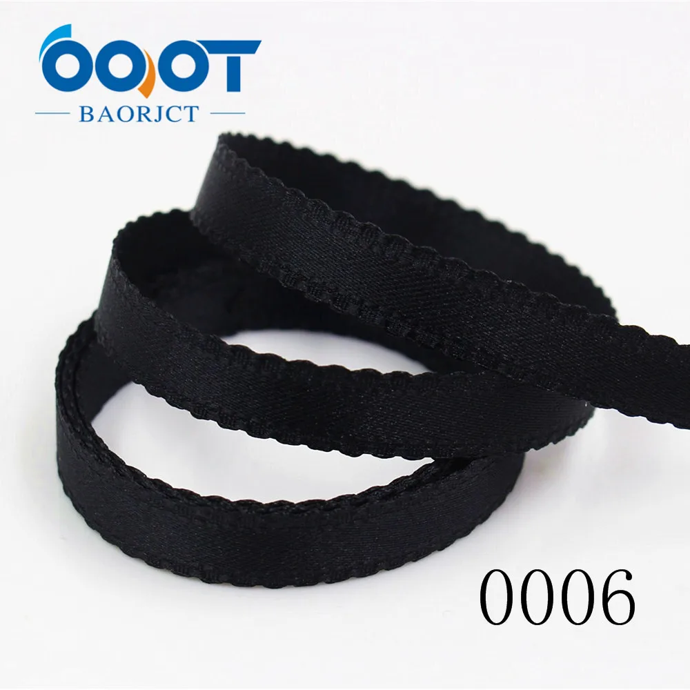 OOOT BAORJCT 181302 10mm 10 yard solid color bilateral flower ribbon Wedding decorative ribbons,gift wrap,DIY handmade materials