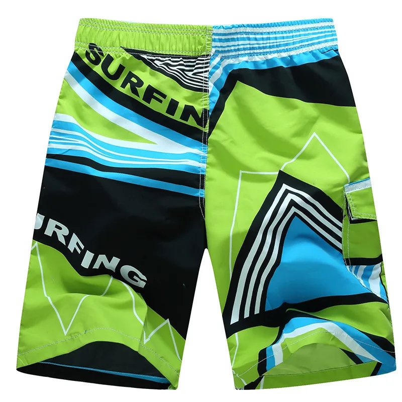 Men\'s Surf Board Shorts Surfing Beach Swim Shorts Trunks Swimming Wear Bermudas Masculina Plus Size 4XL 5XL 6XL