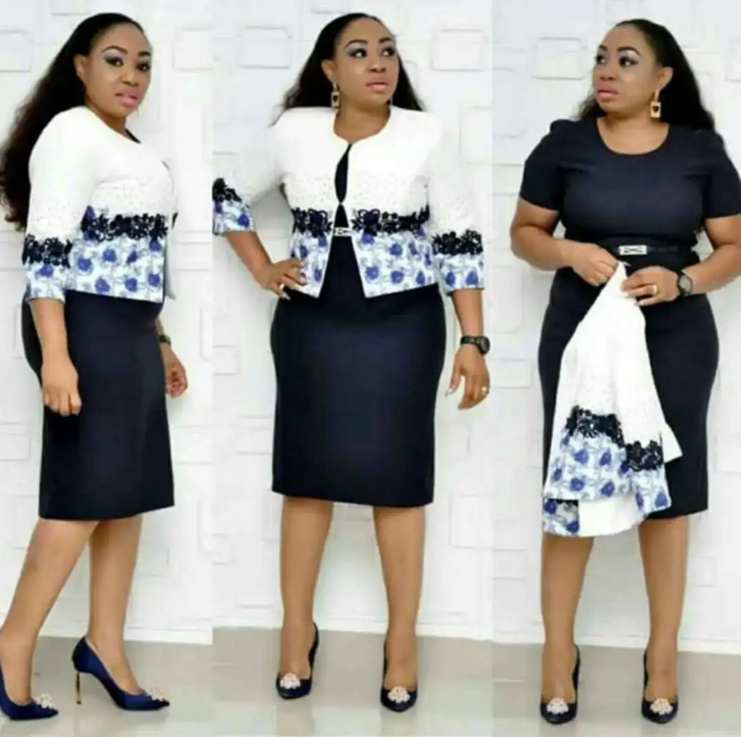 2019 new arrival elegent fashion style african women plus size dress XL-5XL