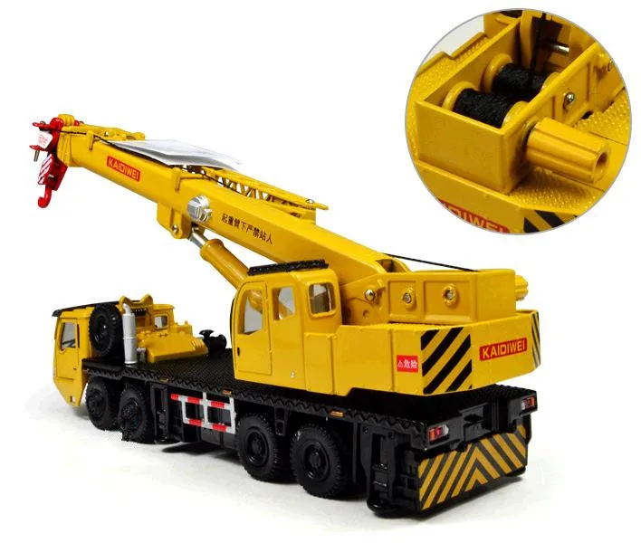 2014 Hot sale ! 1 : 55 alloy Sliding construction crane model Toys, children\'s educational toys, free shipping