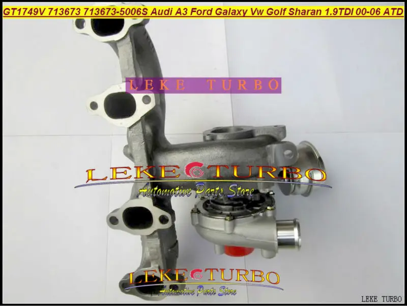 

Free Ship GT1749V 713673-5006S 713673 Turbocharger For Audi A3 For Ford Galaxy VW Golf Sharan Octavia I 00- ATD AUY AJM 1.9L TDI