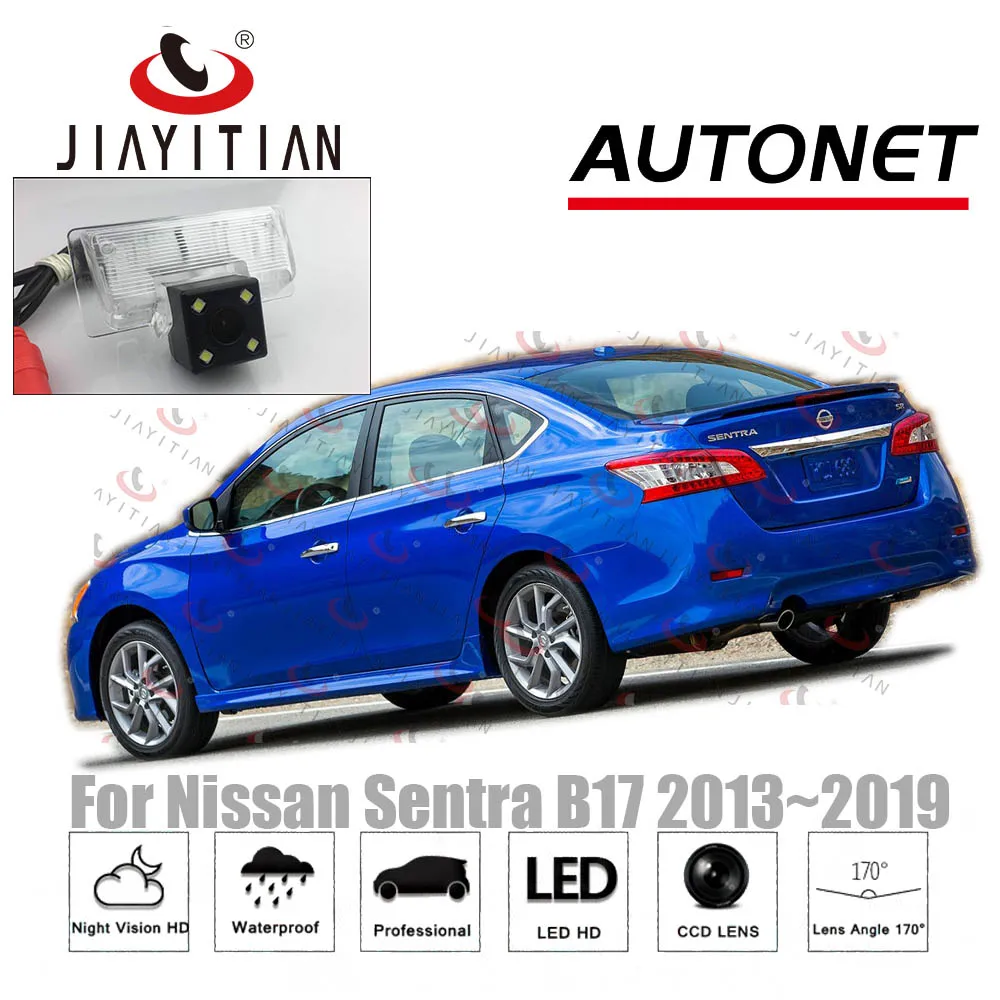 Jiayitian Reverse Camera Voor Nissan Sentra B17 2013 2014 2015 2016 2017 2018 2019 Ccd Backup Camera/Nachtzicht /Achteruitrijcamera