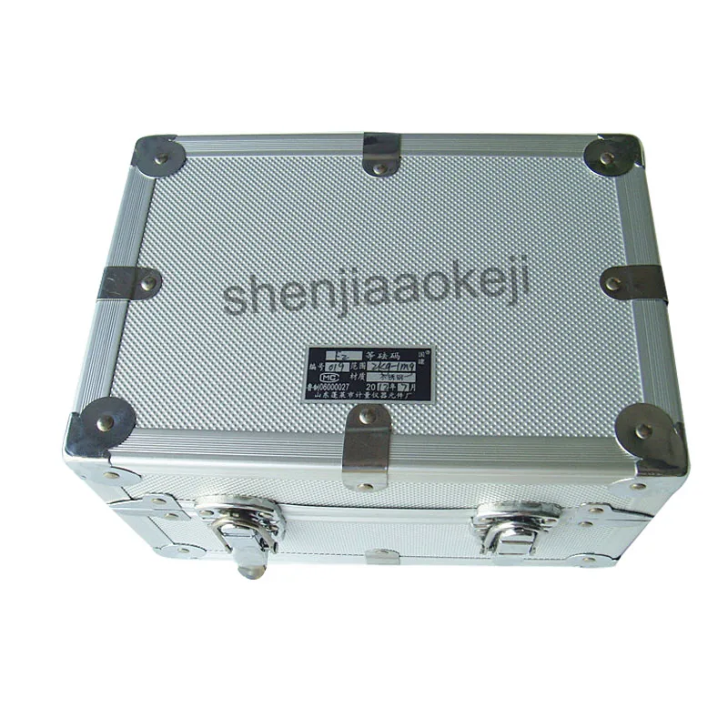 F1 Grade 1mg-2kg standard Stainless Steel set boxed weight  electronic balance scale Digital Scale Calibration Weights Kit Set