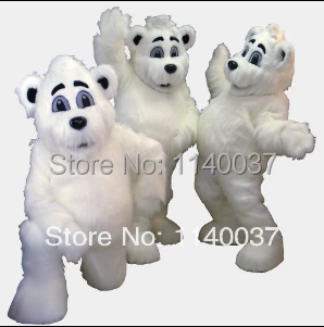 mascot 3 white bears mascot costume custom fancy costume anime cosplay kit mascotte theme fancy dress carnival costume