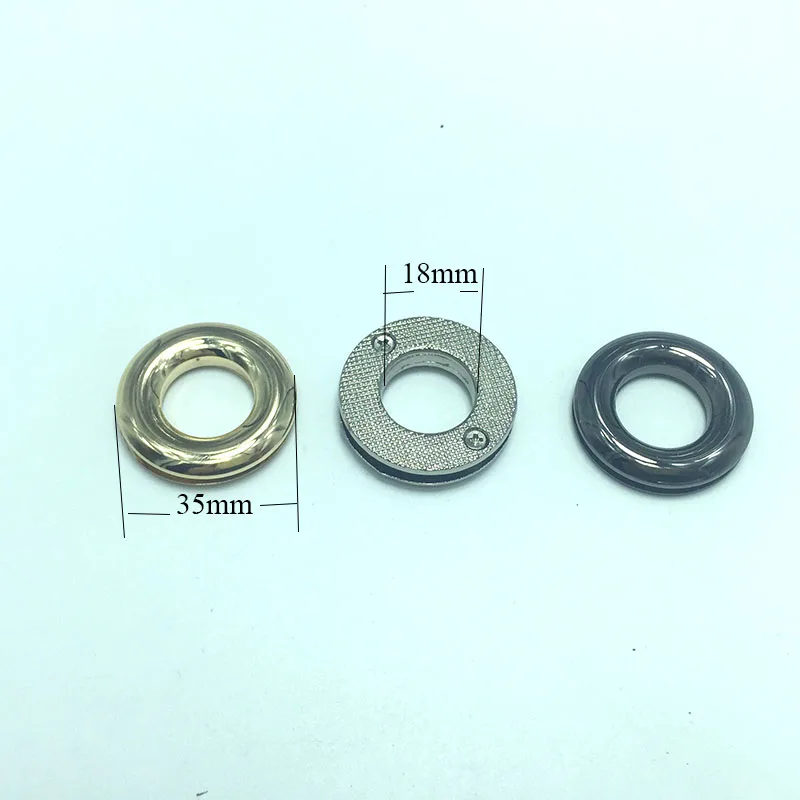 18mm Gunmetal Large Eyelets Grommet Metal Eyelets