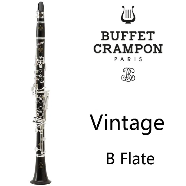 

New Buffet Vintage Series Crampon Professional Wood Clarinet Ebony Professional Clarinet A Student Model Bakelite