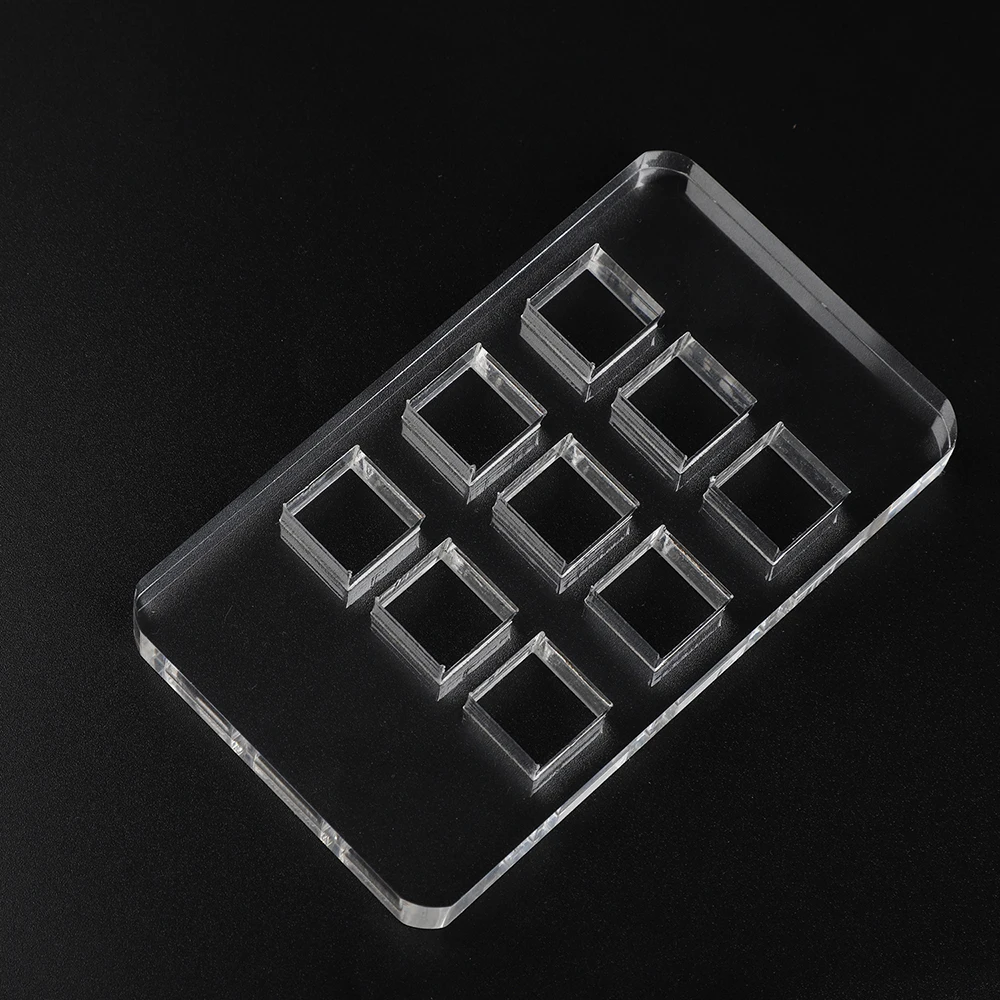 Wholesales 1 4 6 9 12 16 Key Acrylic Switch Tester Testing Tool Cherry Gateron zealio Kailh Box Switches Shaft