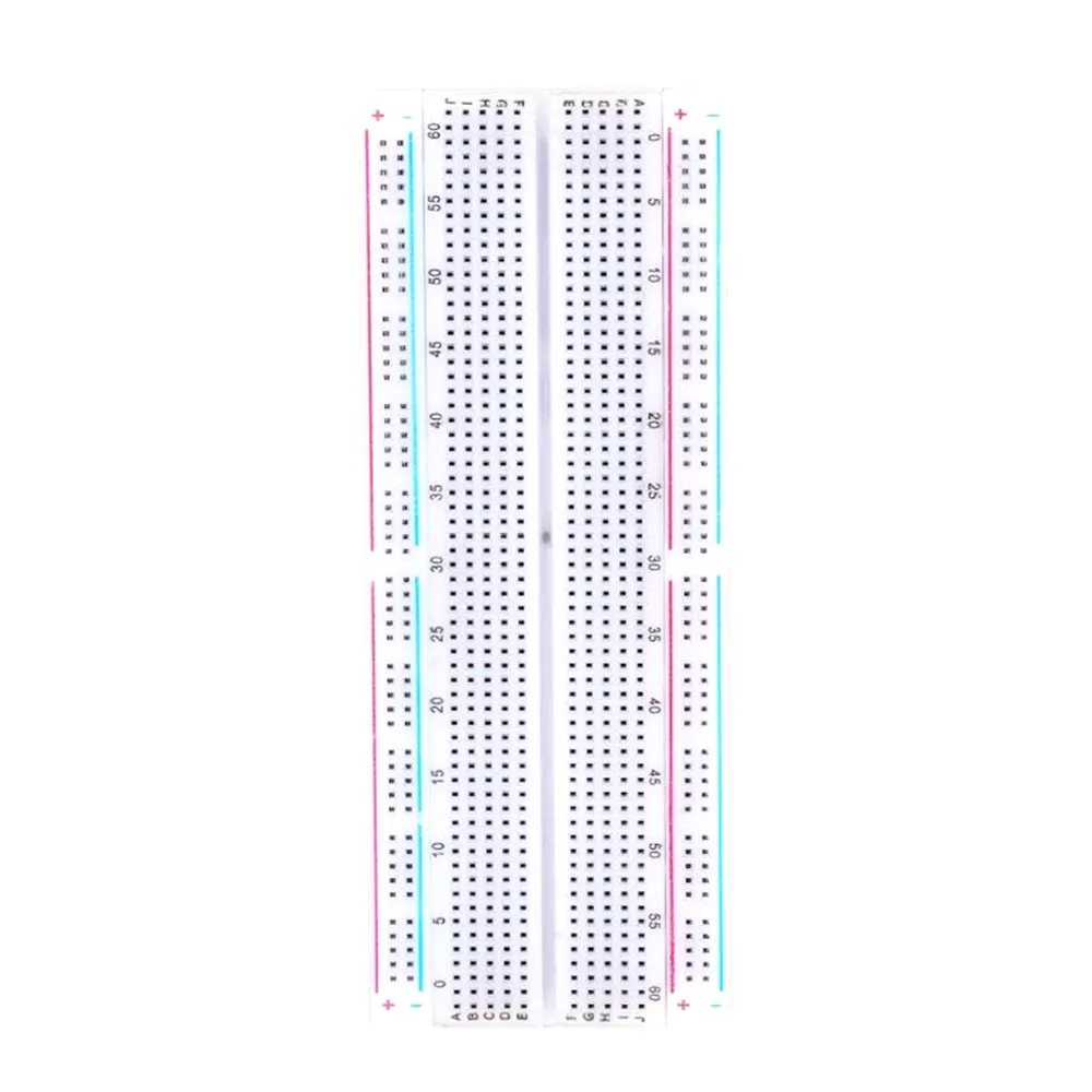 830 Points Breadboard MB-102 MB102 Solderless PCB Protoboard Board For Testing Circuit Nickel HIGHT QUALITY