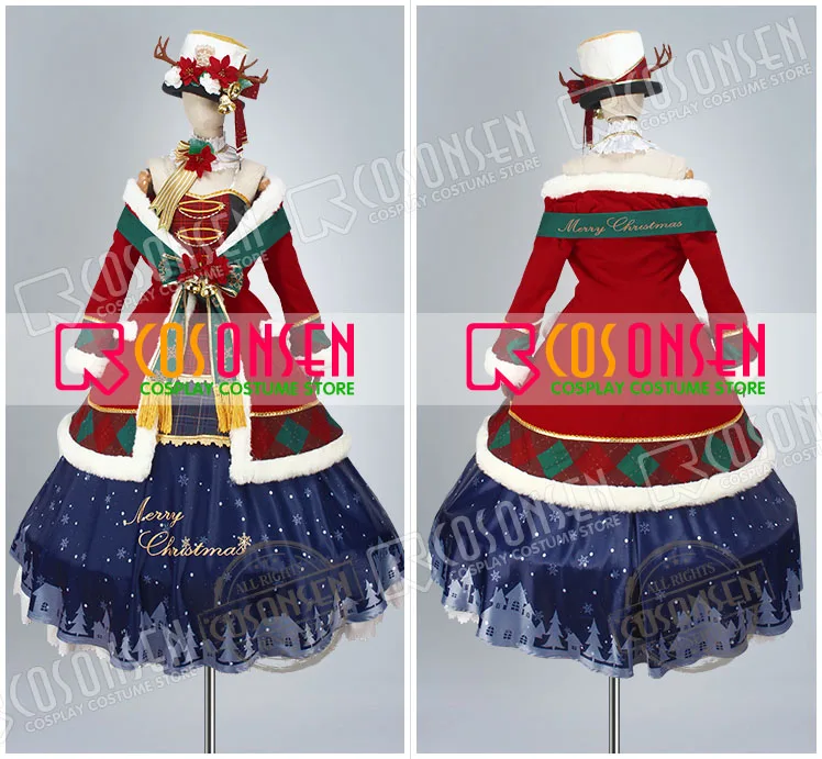 COSPLAYONSEN Love Live! Christmas Idolized 2016 Awakened Nozomi Tojo cosplay Costume