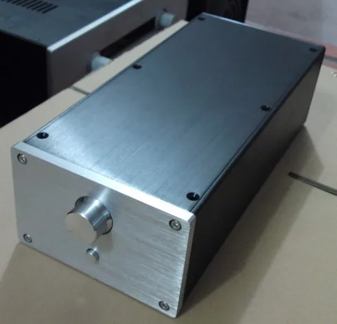 

1409 All aluminum amplifier chassis/enclosure / AMP amplifier case/ Power supply chassis DIY PSU BOX ( 145*90*311mm)