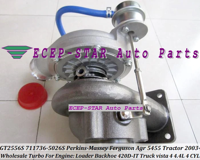 Free Ship GT2556S 711736 711736-0016 711736-0026 2674A226 For Perkins Massey Ferguson Agricultural 5455 Tractor 4.4L Loader 420D