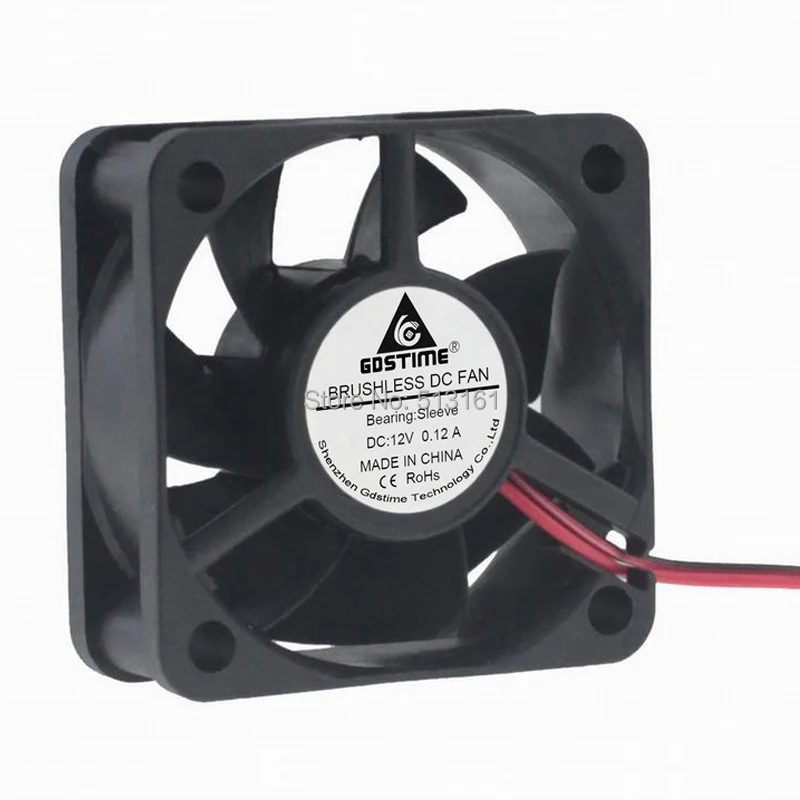 1 قطعة/الوحدة Gdstime 12V 2Pin 5020 5 سنتيمتر 50x50x20 مللي متر 50 مللي متر DC برودة التبريد مروحة