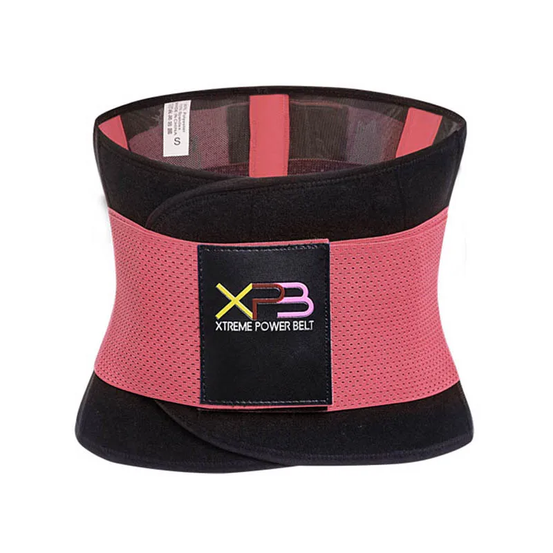 XS-3XL Plus Size Extreme Power Belt High Elastic Fitness Tummy Control Shapewear Corset Slimming Workout Waist Trainer Cincher