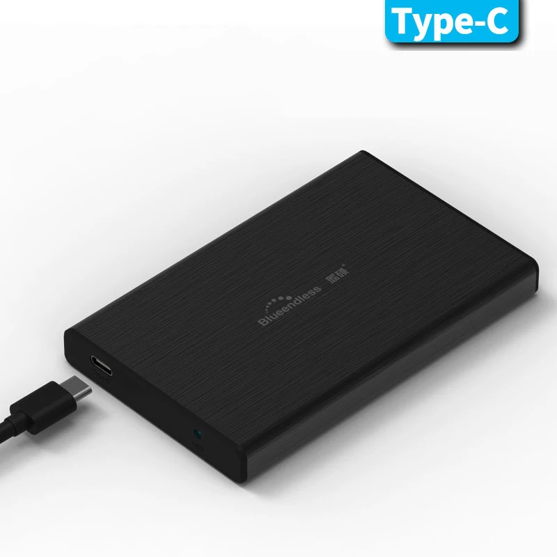 Caso hdd sata micro-B/tipo c per USB 3.0 box hard disk portatile per il caso di spessore 7-9.5mm Blueendless recinzione di hdd originale