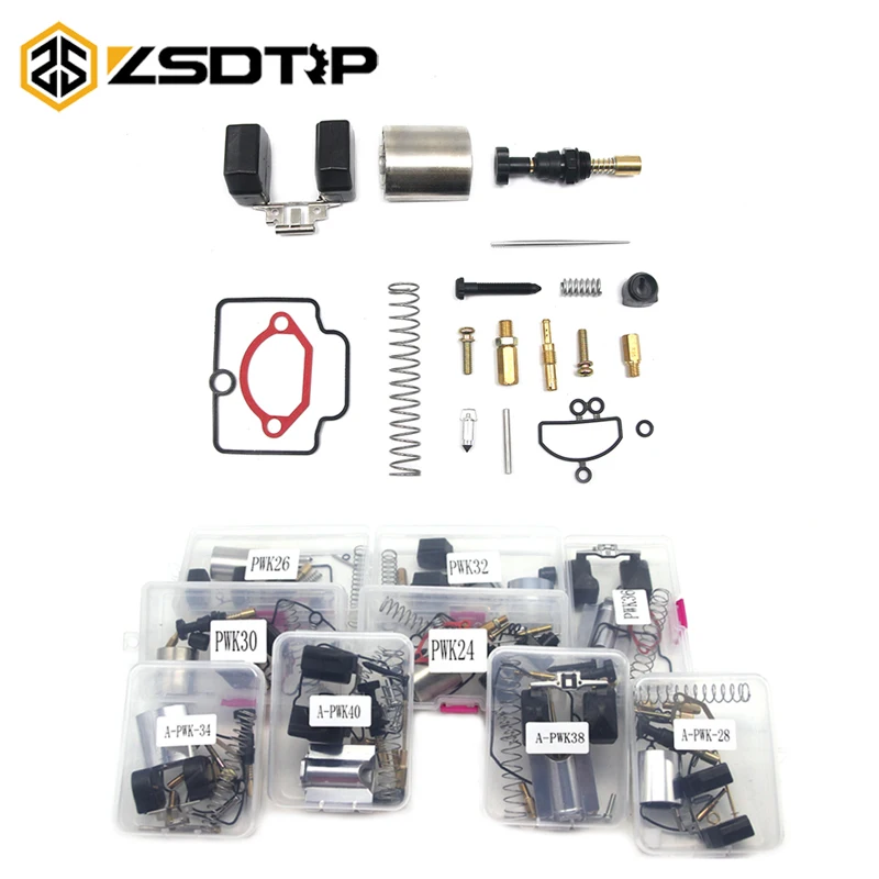 ZSDTRP PWK 24 26 28 30 32 34 36 38 40mm Craburetor Repair Kits For Motorcycle Keihin OKO KOSO PE Carburetor Carburador